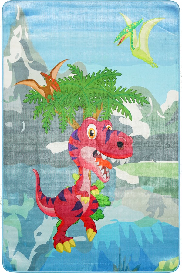 

Ковер Brilliant DINO 1 x 1.61 m Синий Прямоугольник