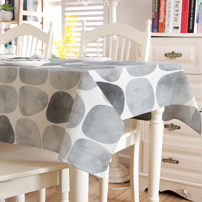 

Скатерть с акриловым покрытием Time Textile 140x240 см Серый 000140161
