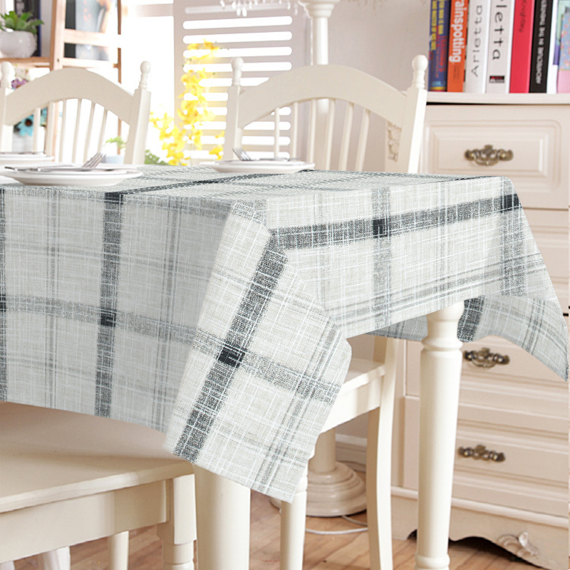 

Скатерть с акриловым покрытием Time Textile 100x140 см Бежево-серый 000140016