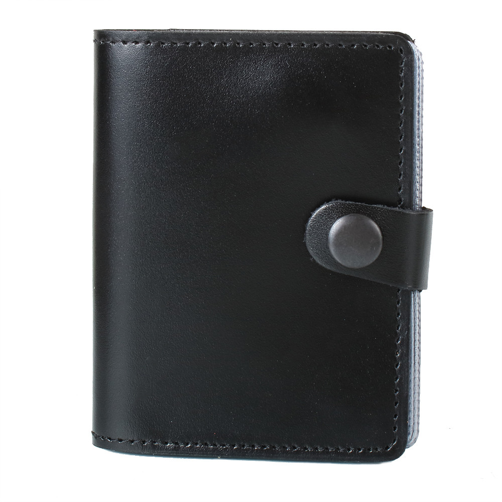 

Мужская кожаная визитница (DNK-Cards-Kcol-J) DNK Leather 7,5х9,5х1,5 см Черный 000140919
