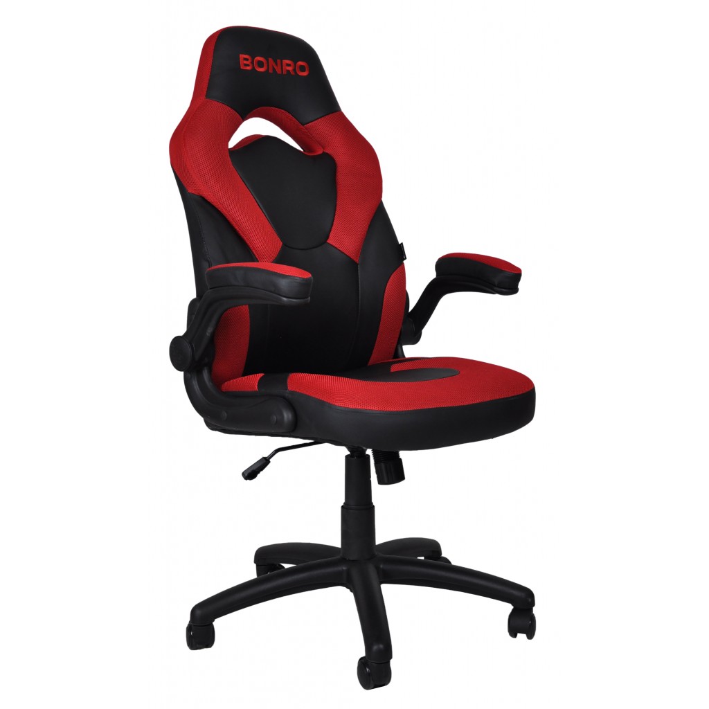 

Геймерское кресло Bonro 125х50х49 см Красный 000139644