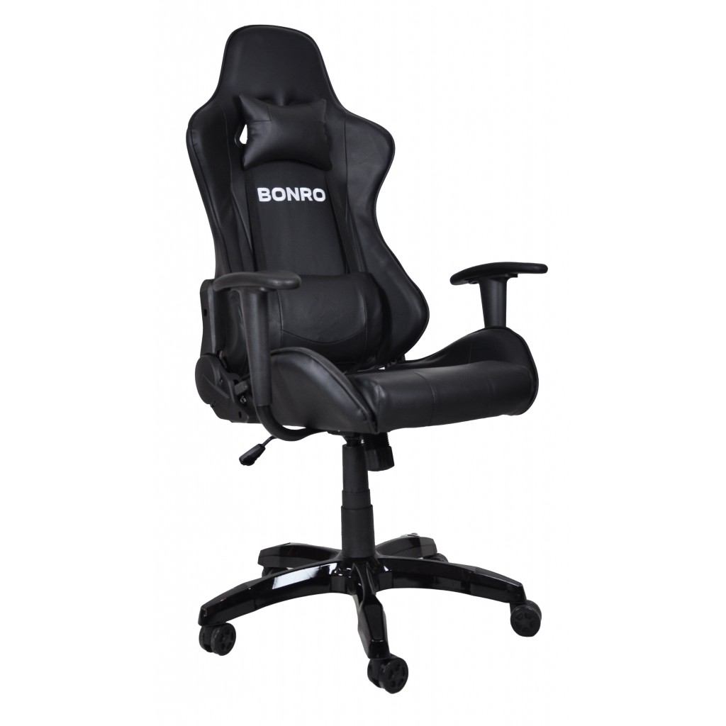

Геймерское кресло Bonro 134х53х51 см Черный 000139666