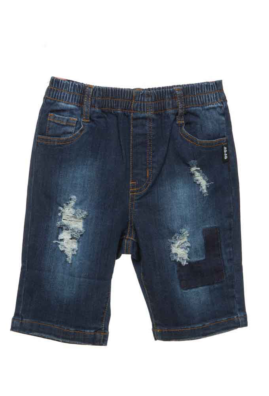 

Шорты джинсовые с потертостями JO JO голубой рост 130