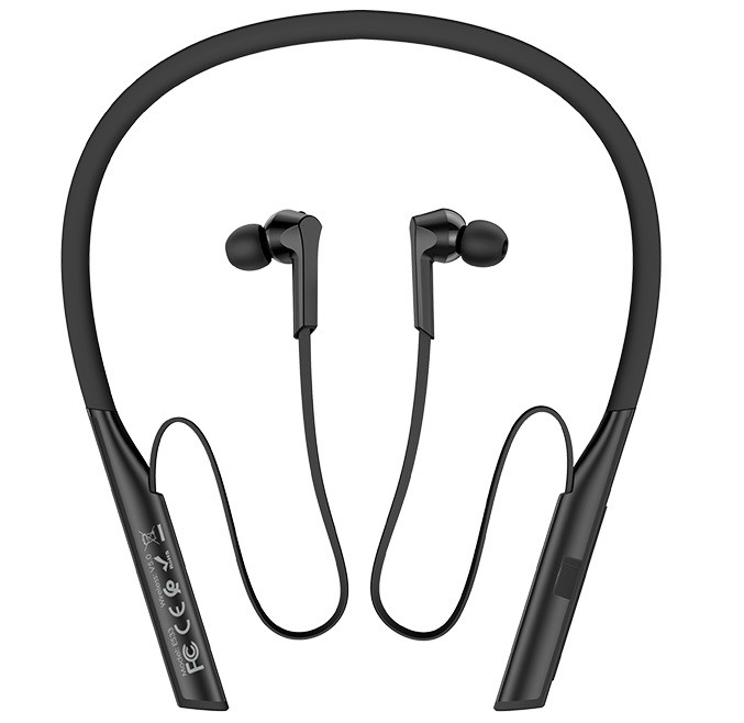 

Наушники беспроводные с микрофоном Bluetooth Hoco Mirth sports ES33 для спорта Черные (gr_014753)