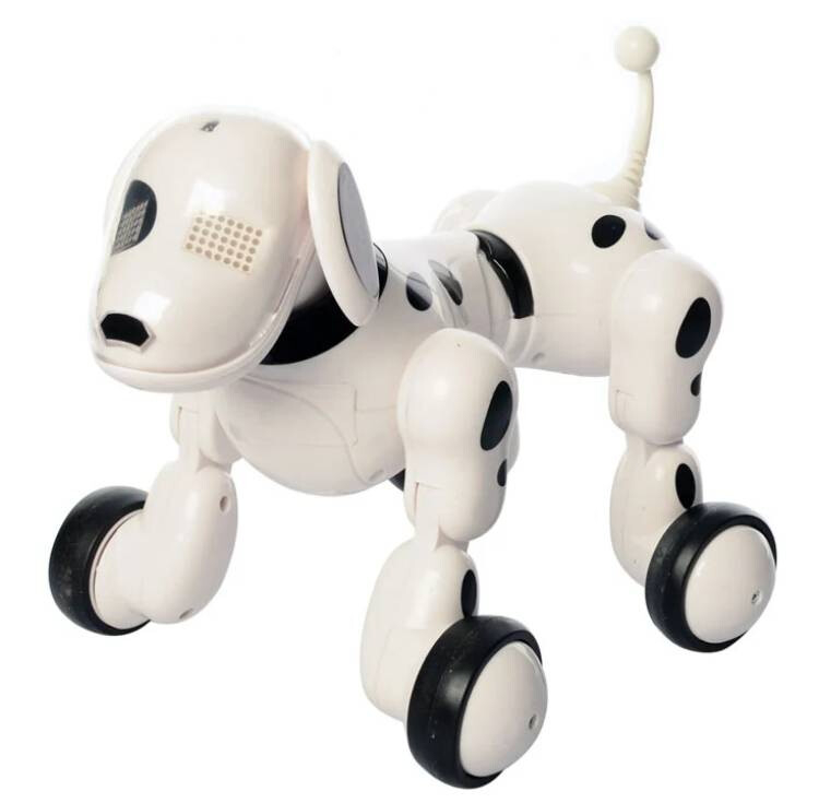 

Собака-робот на радиоуправлении Робо Пес Limo Toy с звуковыми и световыми эффектами RC 0006