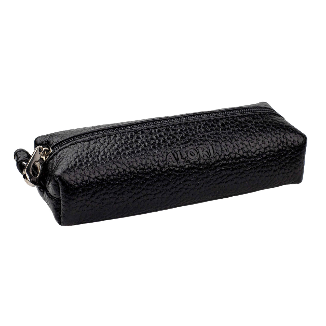 

Ключница ALORI из натуральной кожи флотар Черная (KL-01-0 Black)