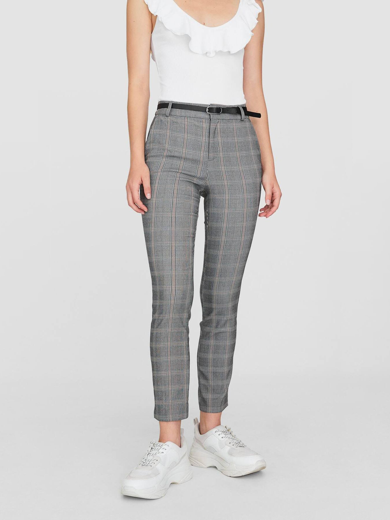

Брюки Stradivarius 4504/460/210 34 Серые