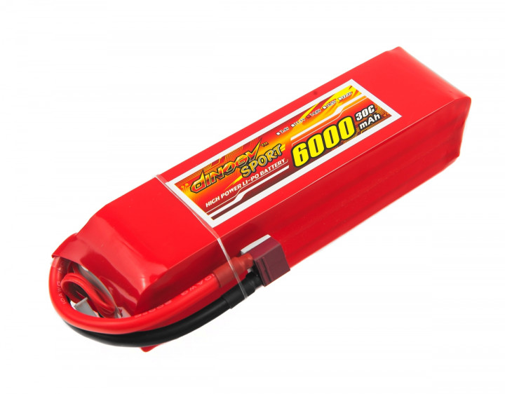 

Аккумулятор Giant Power (Dinogy) Li-Pol 800mAh 3.7V 1S 35C 6.5x25x65мм JST