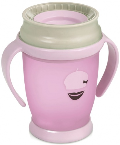 

Кружка c ручками Retro Junior, 250 мл., LOVI (розовая)