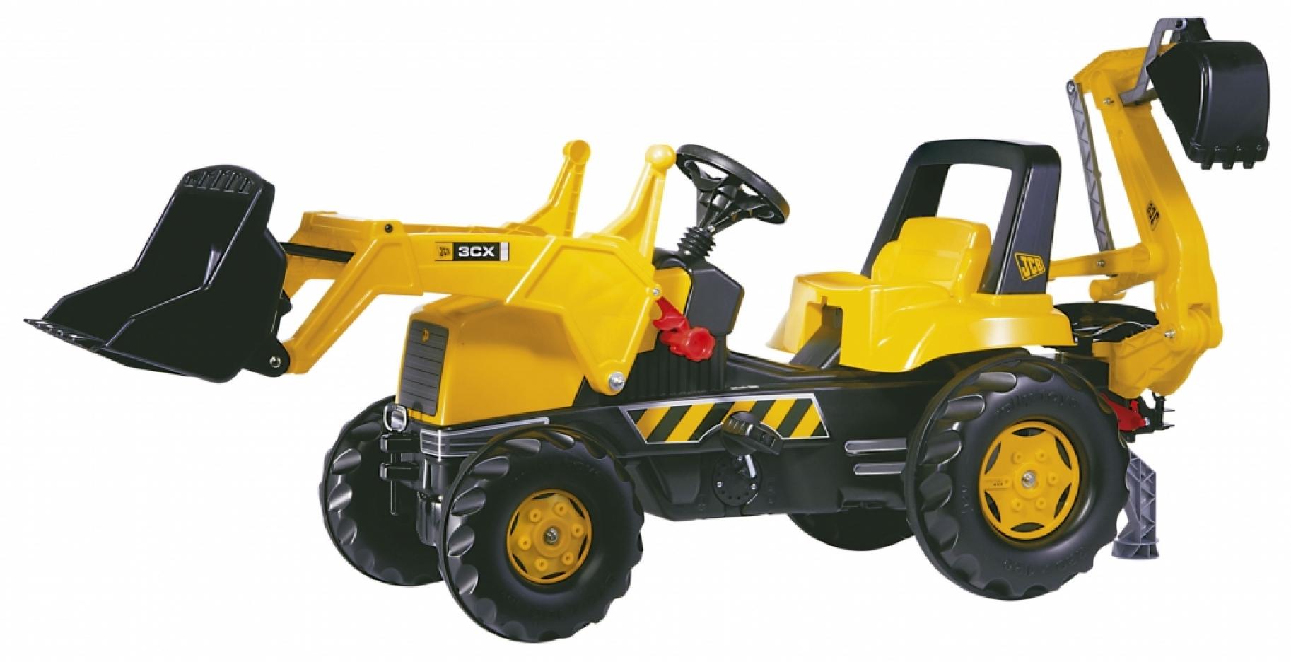 

Экскаватор rollyJunior JCB, Rolly Toys (желто-черный)