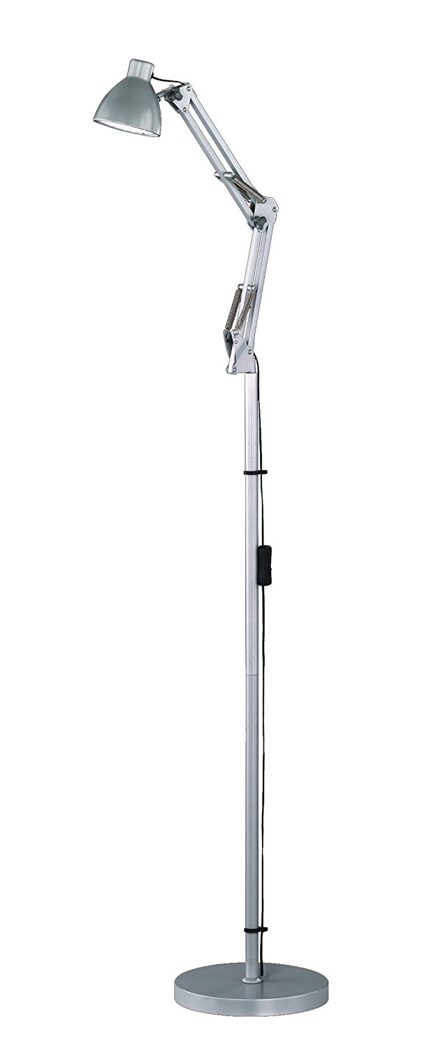 

Светодиодная напольная лампа торшер Trio Leuchten LED SILVER TITAN