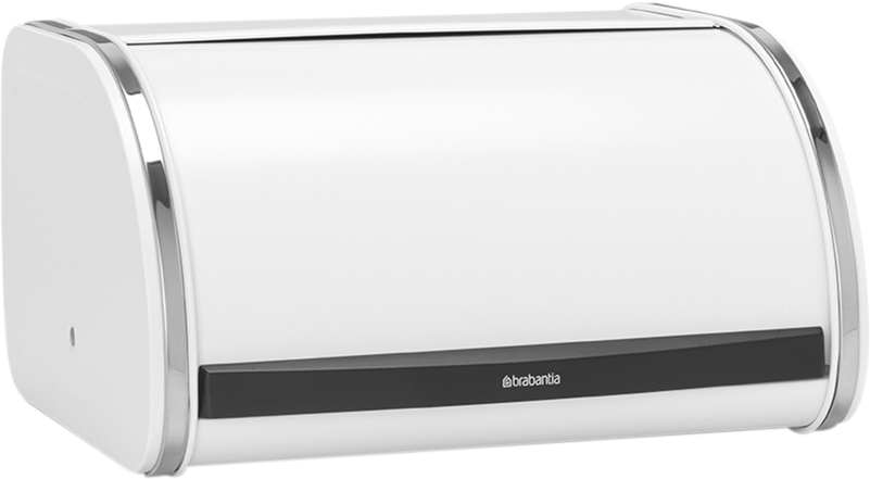

Хлебница со сдвигающейся крышкой Brabantia Roll Top 17.3x31.6x26.5 см из нержавеющей стали Белая