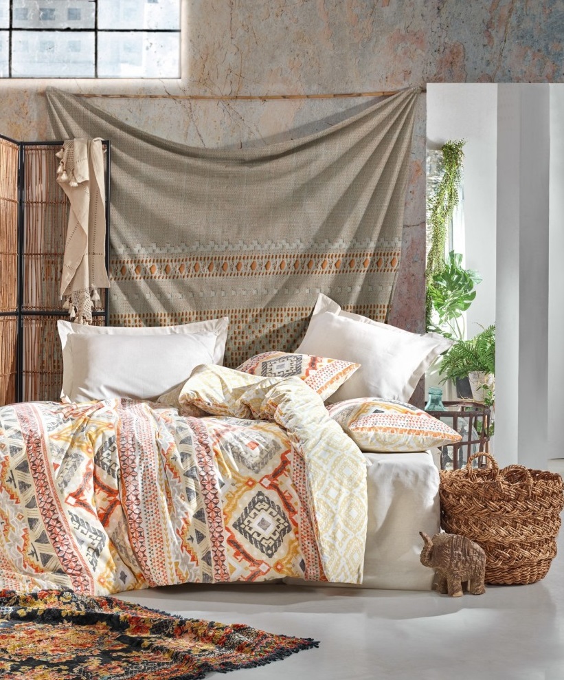 

Комплект постельного белья Cotton Box Ранфорс Ethnic Jamila 200х220