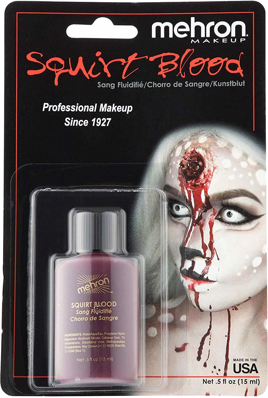 

Кровь искусственная для брызг Mehron Squirt Blood Артериальная 15 мл (150C)