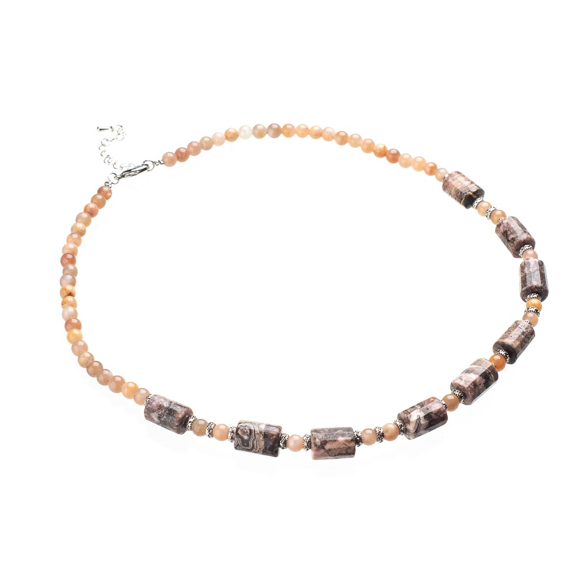 

Колье с родонитом и авантюрином SAMOTSVETY (9.11.03.27.024)