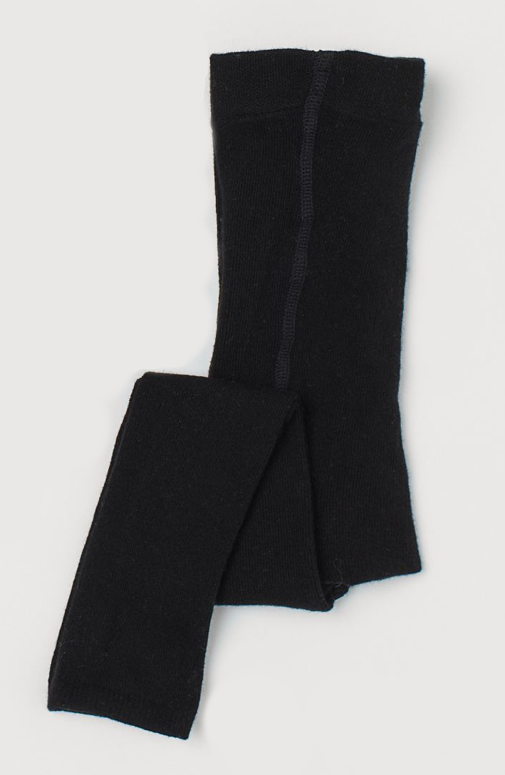 

Лосины для девочки H&M 0830171002 50-56 СМ Черный 62224