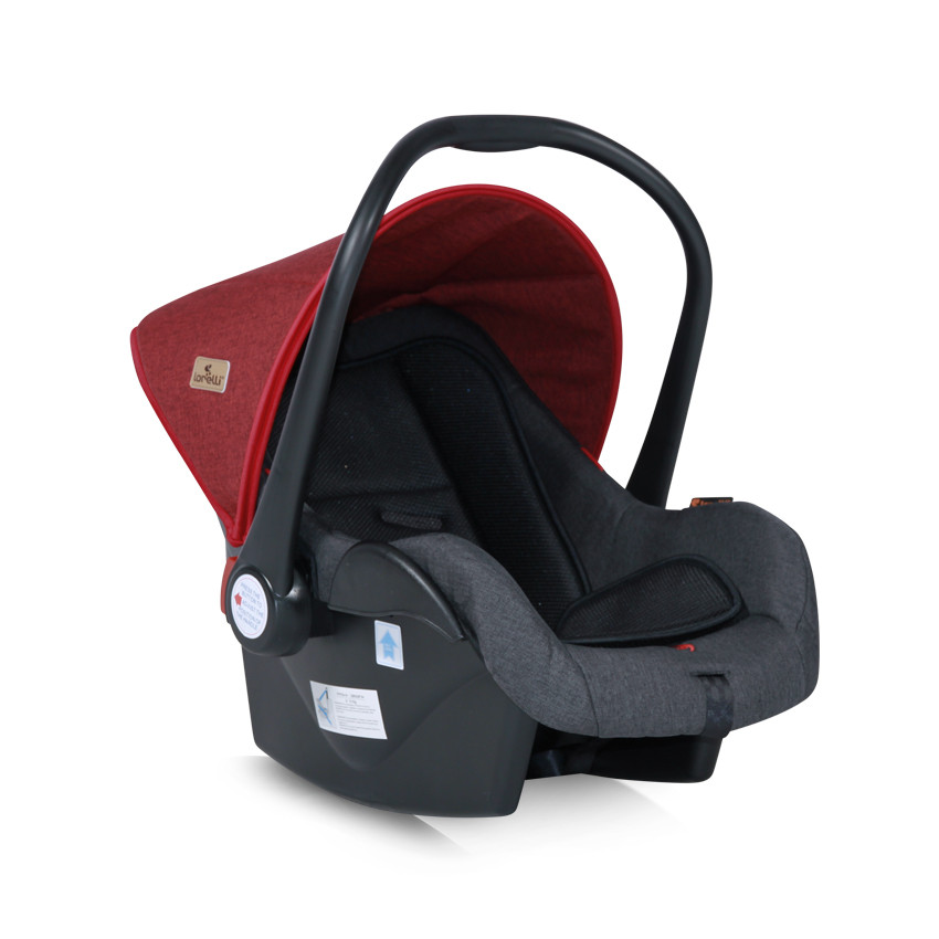 

Автокресло-бебикокон LIFESAVER 0-13 kg Black&Red