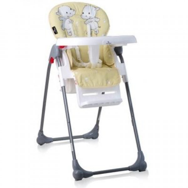 

Стульчик для кормления Bertoni/Lorelli OLIVER-yellow happy hipp