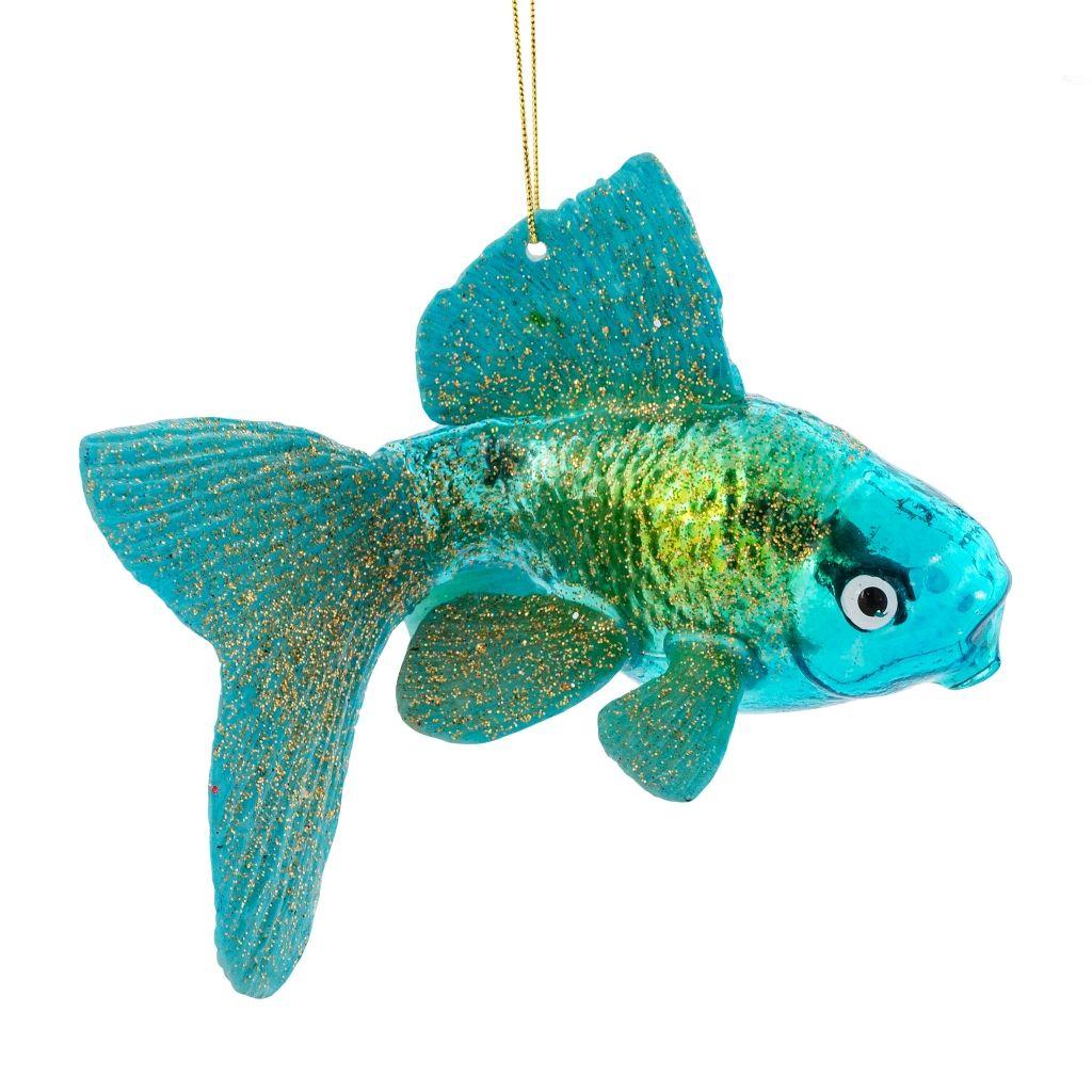 

Елочная игрушка Home&You Glamfish Бирюзовая