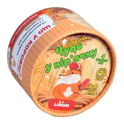 

Настольная игра Ludum Чудо в перьях на украинском (LG2045-57) (10-556185)