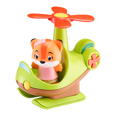 

Игровой набор Klorofil Вертолет и лисичка (700206F) (10-557897)