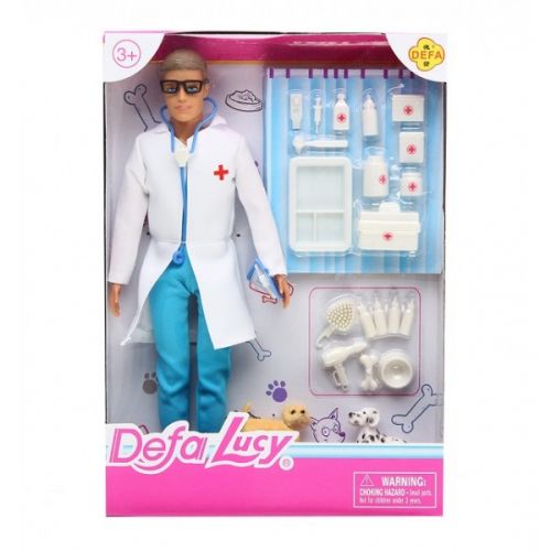 

Кукла "Defa Lucy: ветеринар" с аксессуарами 8347 (15-56680)