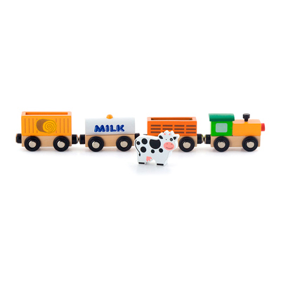 

Дополнительный набор к железной дороге Viga Toys Поезд-ферма (10-553425)