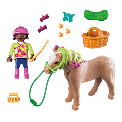 

Конструктор Playmobil Special plus Девочка с пони (70060) (10-557878)