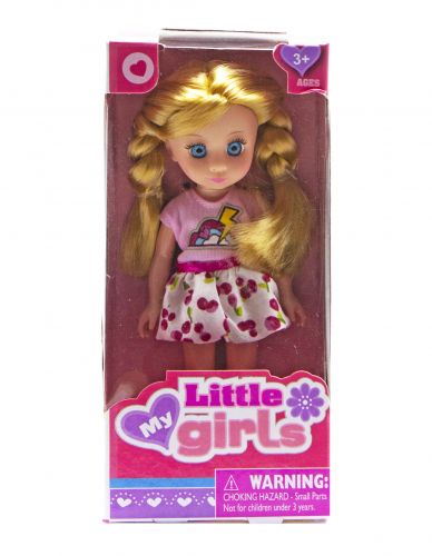 

Кукла "Little girls" (малиновый) 63007A (15-129269)