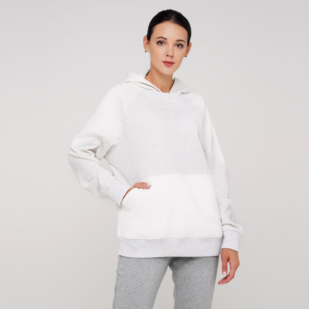 

Женское худи Converse Womens Mix & Match Po Os Hoodie Белый, светло-серый 44 (con10019794-103)