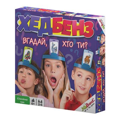 

Настольная игра JoyBand Хедбенз Угадай кто ты (20710) (10-558381)