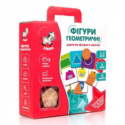 

Игра Vladi Toys Геометричні фігури (укр) (17-6445980)