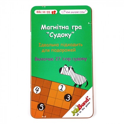 

Магнитная игра JoyBand Судоку (17-6007108)