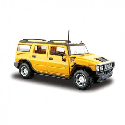 

Автомодель 2003 Hummer H2 SUV (жёлтый) (17-6323692)