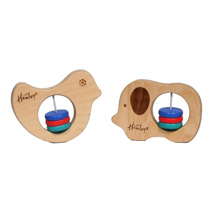 

Набор деревянных игрушек Hamleys Птичка и Слон (17-6008247)