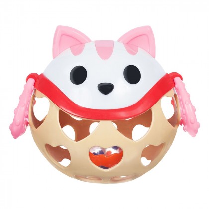 

Погремушка BeBeLino Мягкий мячик-кот (17-6081189)