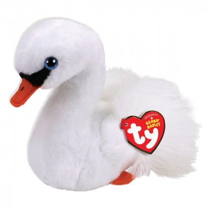 

Белый лебедь TY Beanie Babies Gracie 15 см (17-6087325)