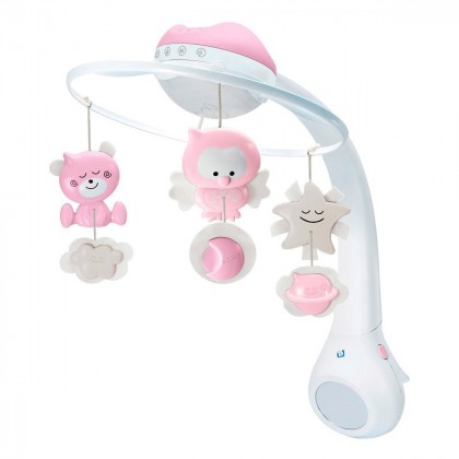 

Музыкальный мобиль Infantino 3 в 1 с проектором Розовый (17-6006971)