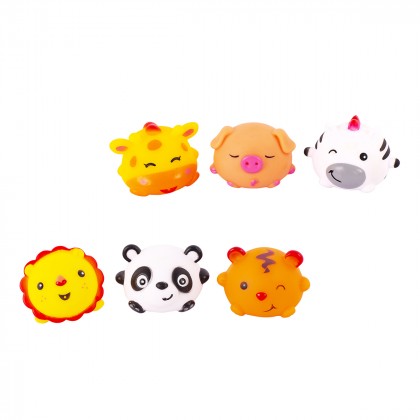 

Набор игрушек для ванной Baby Team Забавные зверушки 3 шт (в ассорт) (17-6089678)