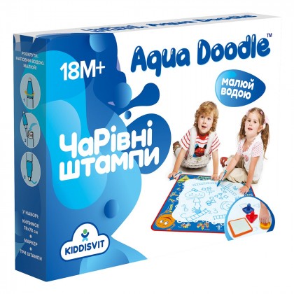 

Набор для творчества Aqua Doodle Волшебные водные штампы (укр) (17-6277644)