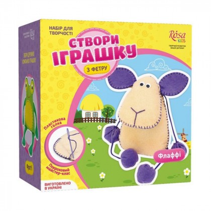 

Набор для творчества Rosa Овечка Флаффи (17-6077975)