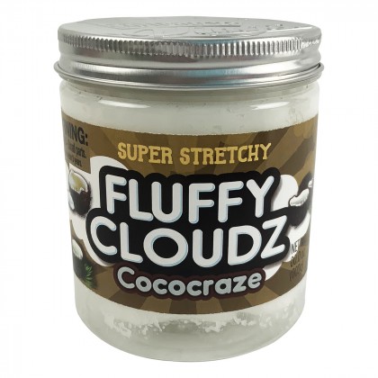 

Лизун Slime Fluffy Cloudz Кокос 190 г (17-6280511)