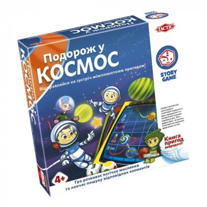 

Настольная игра Tactic Путешествие в космос (укр) (17-6083211)