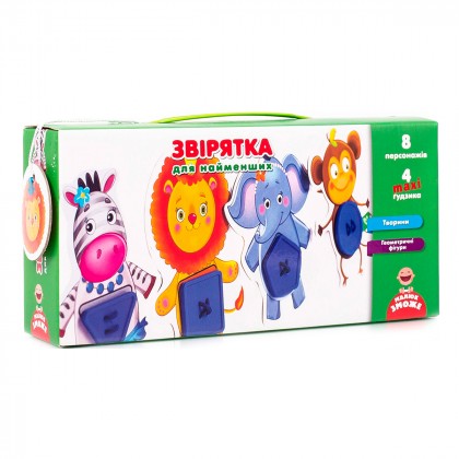 

Игра с пуговицами Vladi Toys Зверята (укр) (17-6280651)