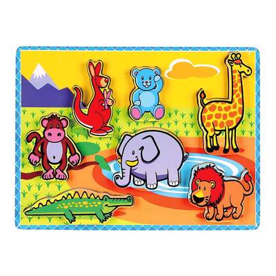 

Рамка-вкладыш Viga Toys Животные (56435) (10-553530)