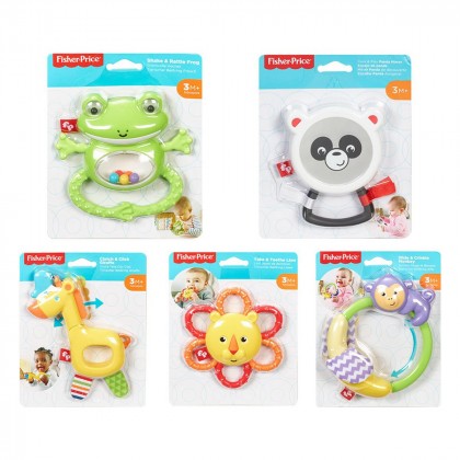 

Погремушка-прорезыватель Fisher-Price Тропические друзья (в ассорт) (17-6085993)