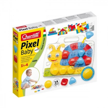 

Набор для занятий мозаикой Quercetti Pixel Baby, 24 шт (17-6421265)