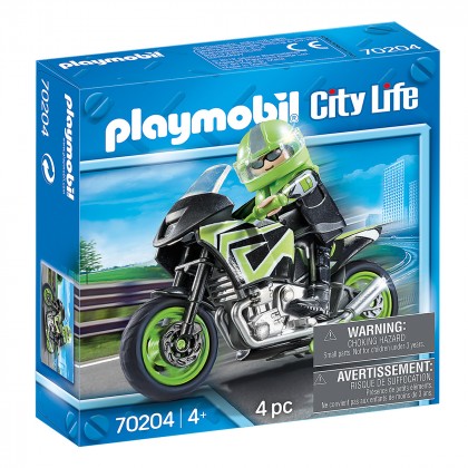 

Конструктор Playmobil Мотоцикл с мотоциклистом (17-6336568)