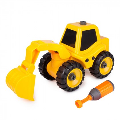 

Трактор Kaile Toys разборная модель с отверткой и аксессуарами (17-6082141)