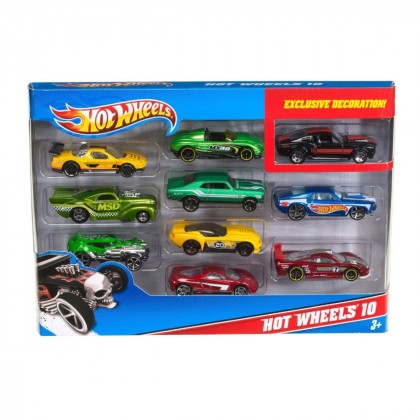 

Автомобиль базовый Mattel Hot Wheels, 10 шт (17-6290163)